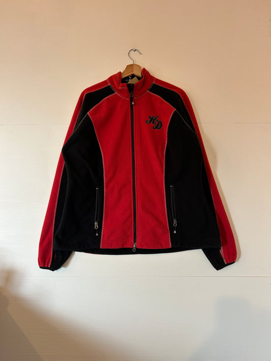 Y2K Harley skull fleece - L