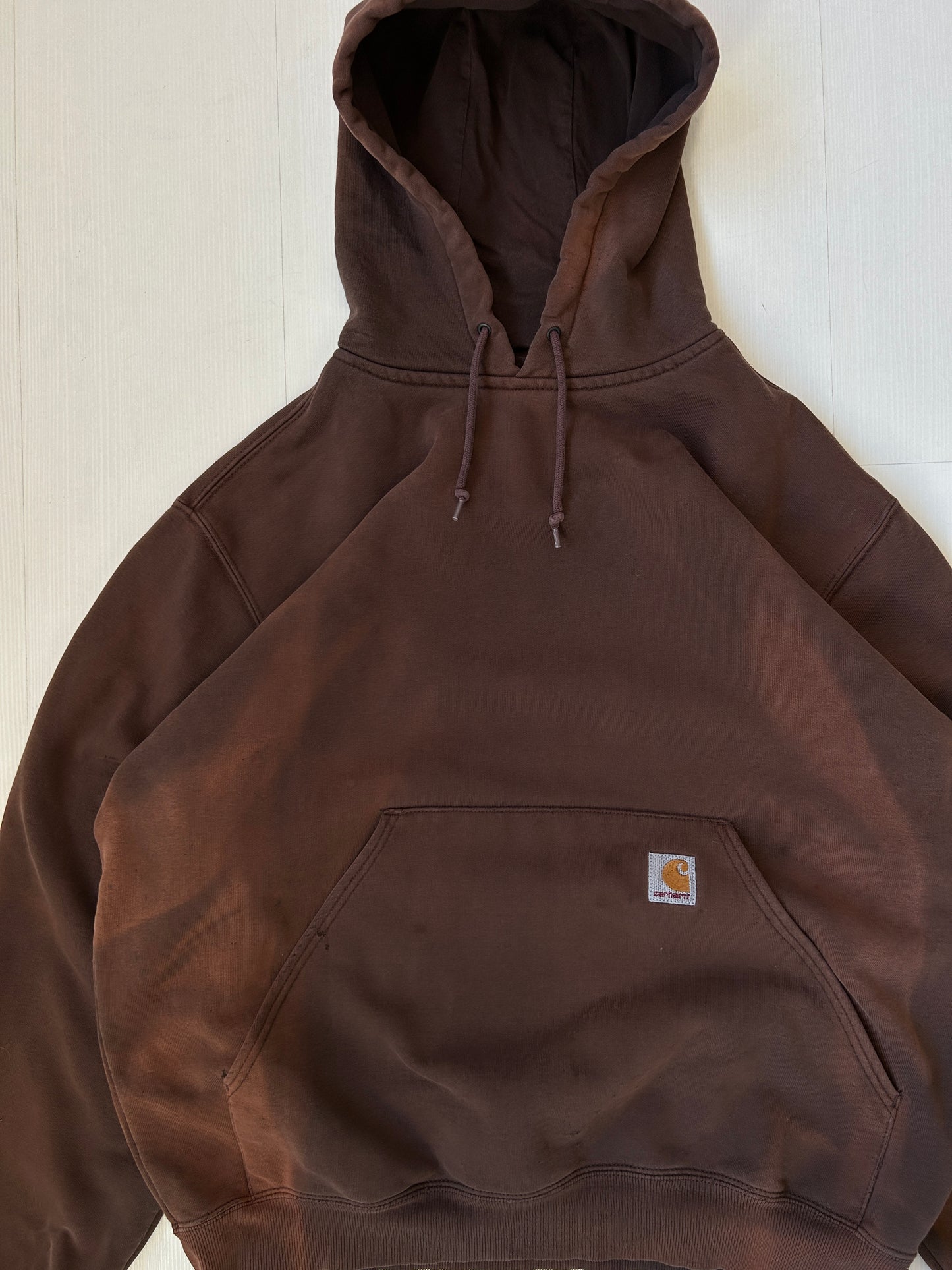 Vintages sun-faded carhartt hoodie