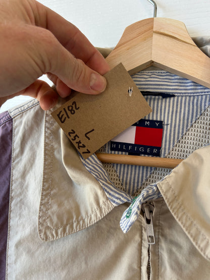 Tommy color block jacket - L