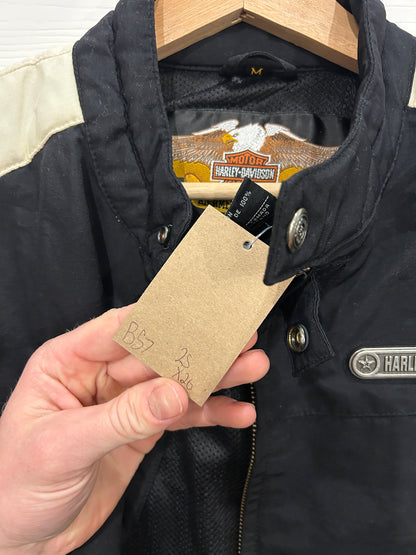 Vintage Harley cropped riding jacket - M