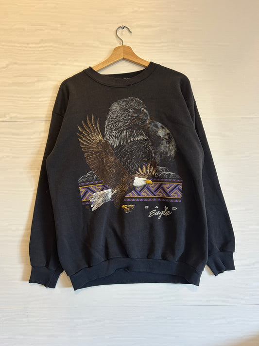 Vintage Bald Eagle Crewneck - L