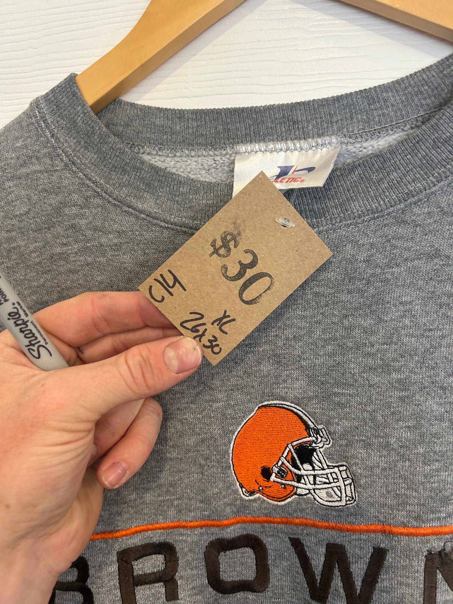 Browns crewneck - XL