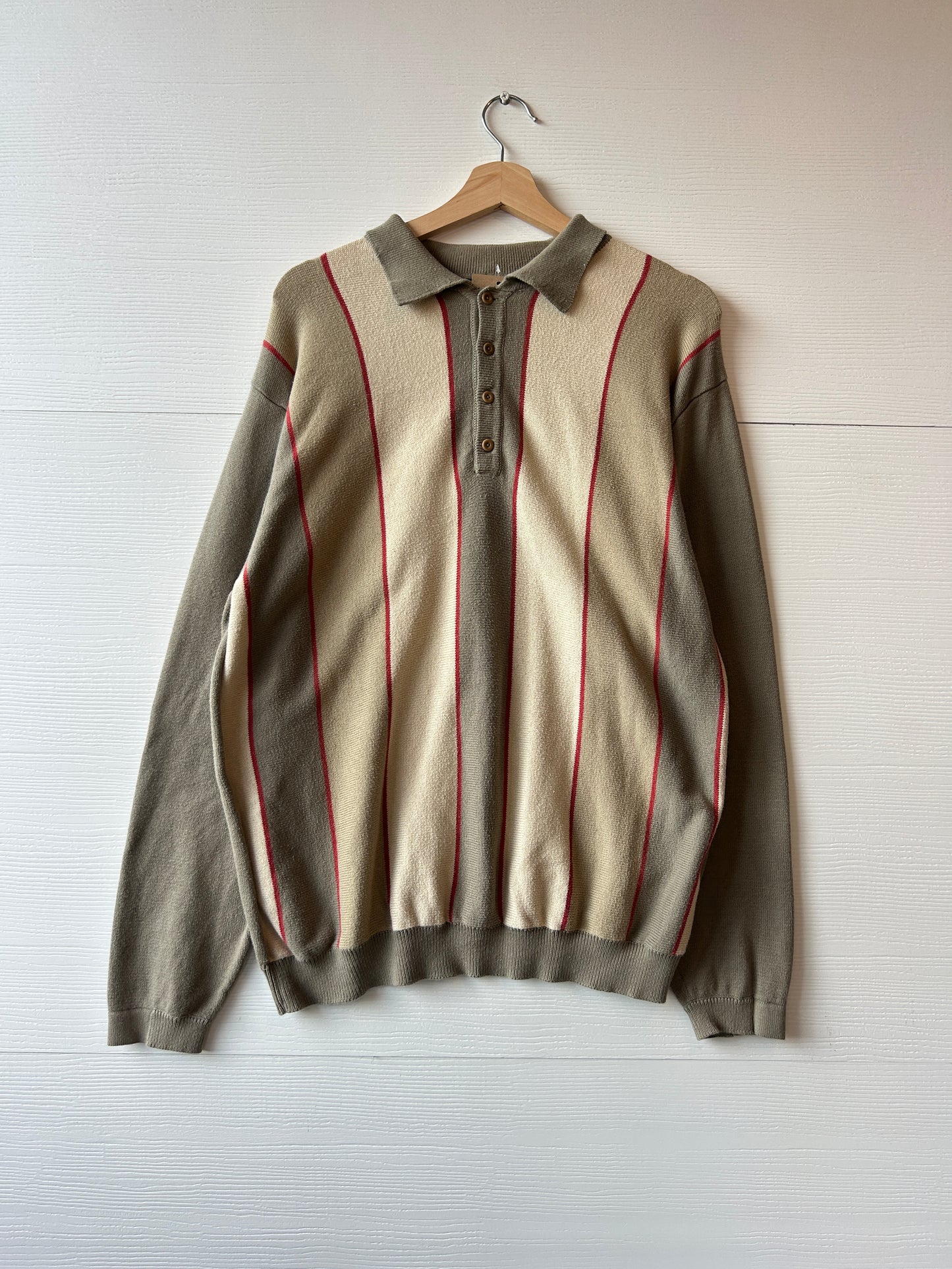 Nat button down sweater - M