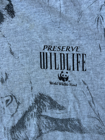 Preserve wildlife panda tee