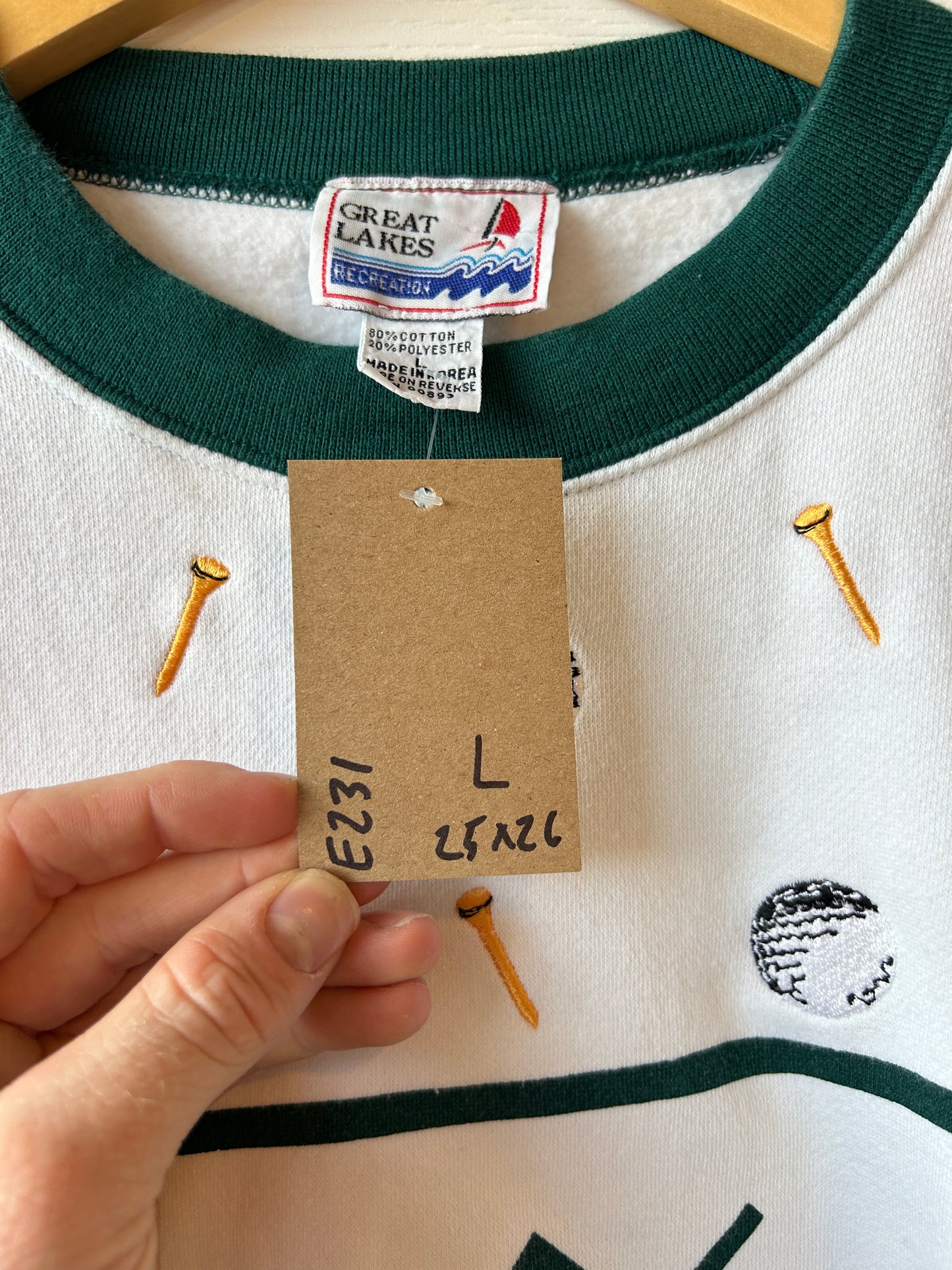 Golf ringer Crewneck - L
