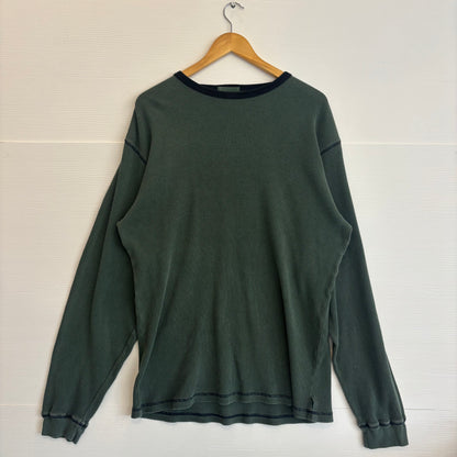 Vintage J Crew Waffle Longsleeve XL