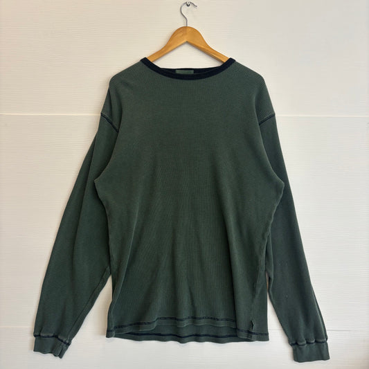 Vintage J Crew Waffle Longsleeve XL