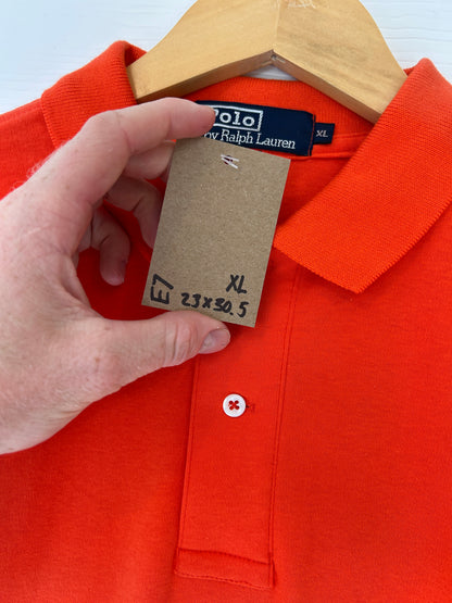 Ralph Lauren red polo tee - XL