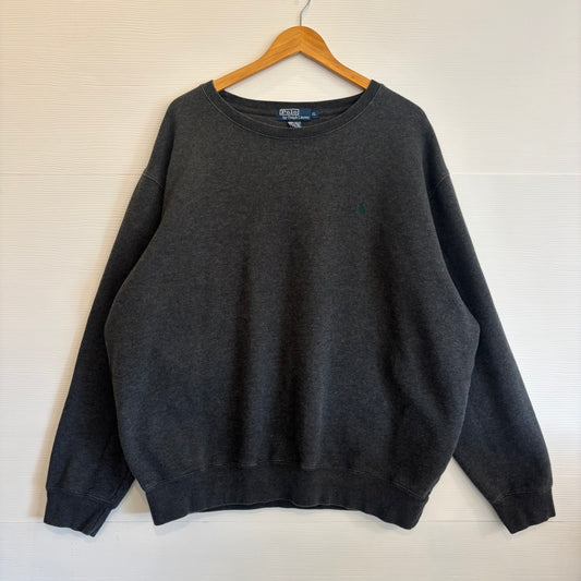 Vintage Polo Ralph Lauren Gray Crewneck XL