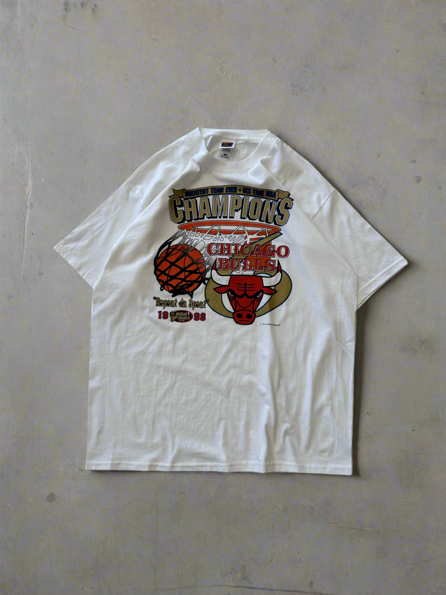 Vintage Bulls championship tee