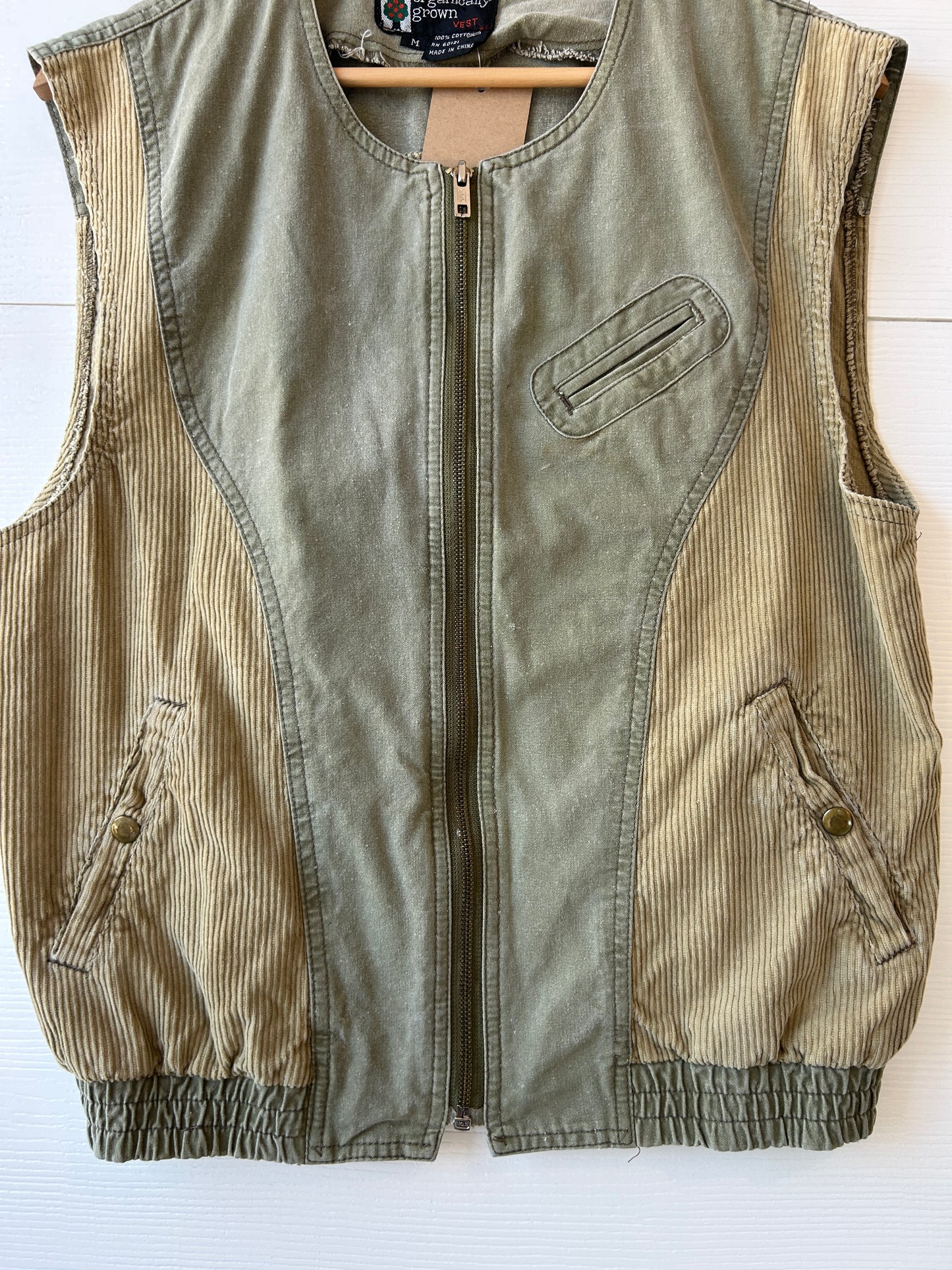 Organic grown golf vest - M