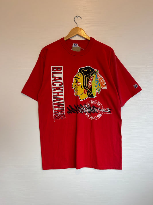 Vtg DS Blackhawks tee