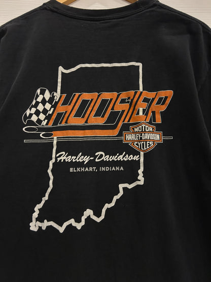 Y2K Hoosier Harley Davidson Tee - M
