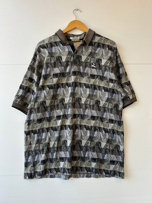 Swirl golf polo - L