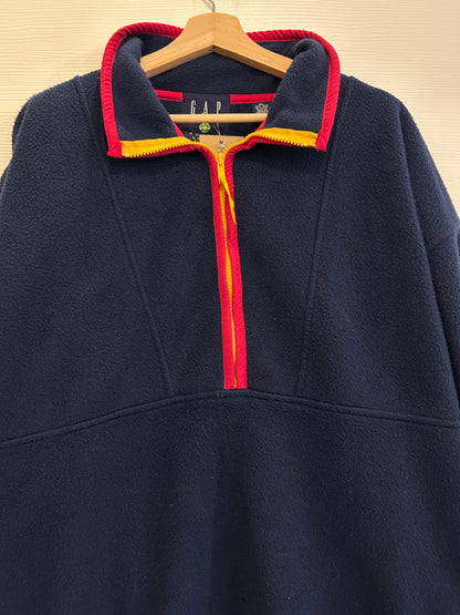 Vintage 90s Gap Arctic fleece quarter zip - XL