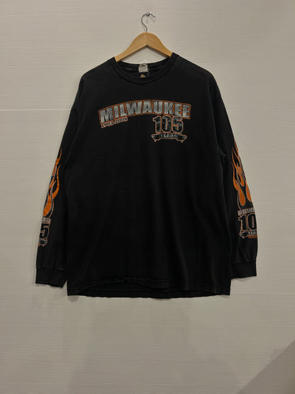 Harley Flame long sleeve - L