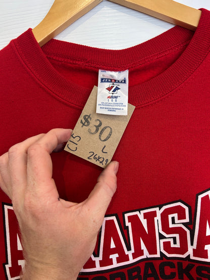 Arkansas razorbacks crew - L