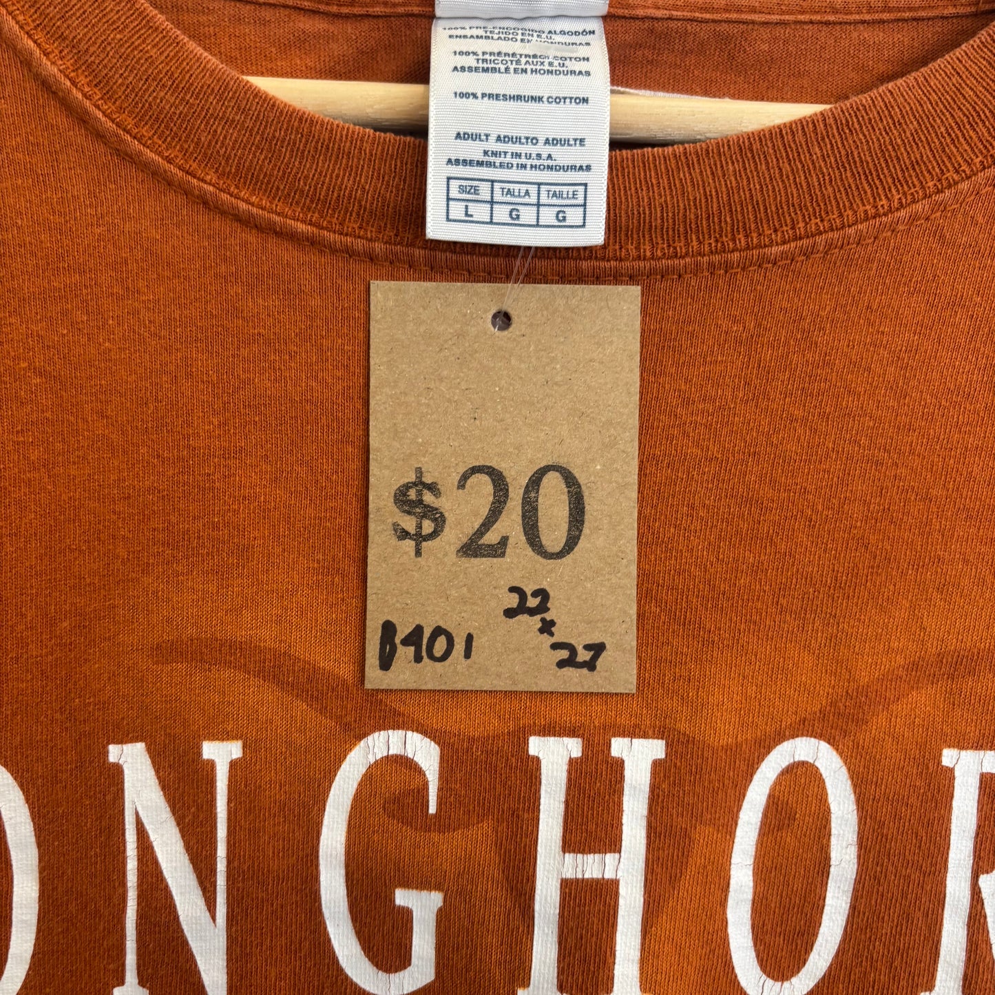 Vintage Texas Longhorns Collegiate Long sleeve L