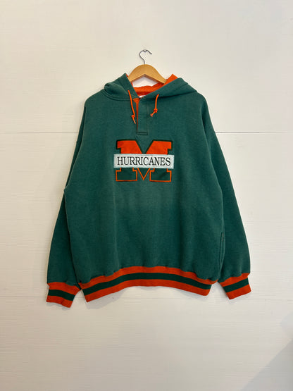 Miami hurricanes hoodie - XL