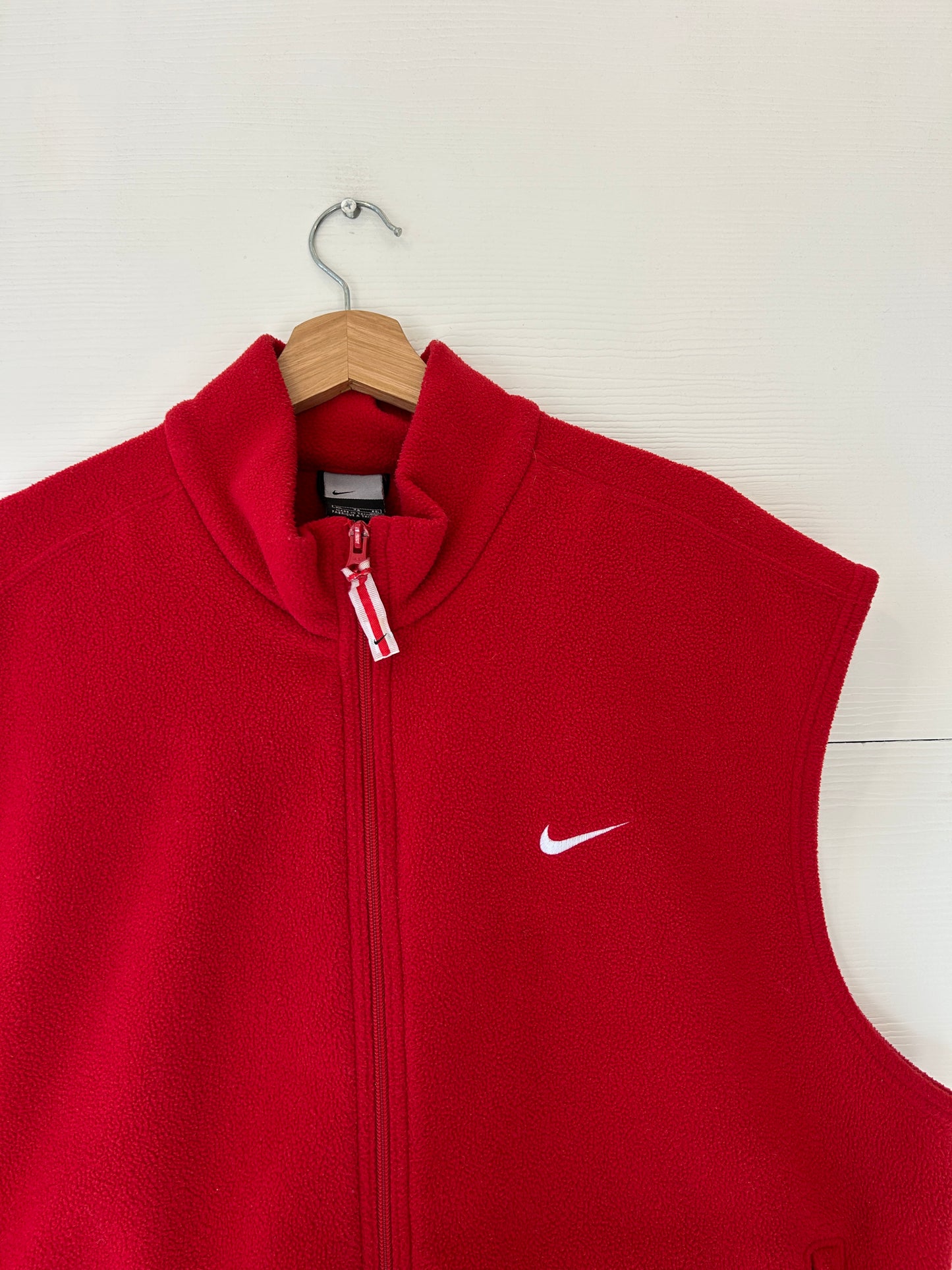Sunday red nike fleece vest - XL