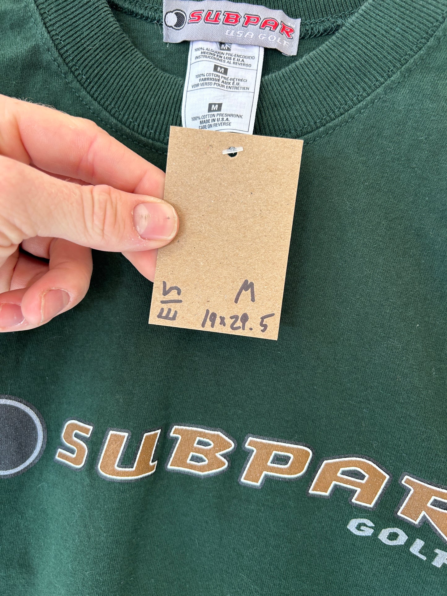 Subpar golf tee - M