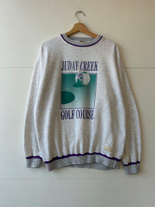 Juday creek golf course crewneck - XL