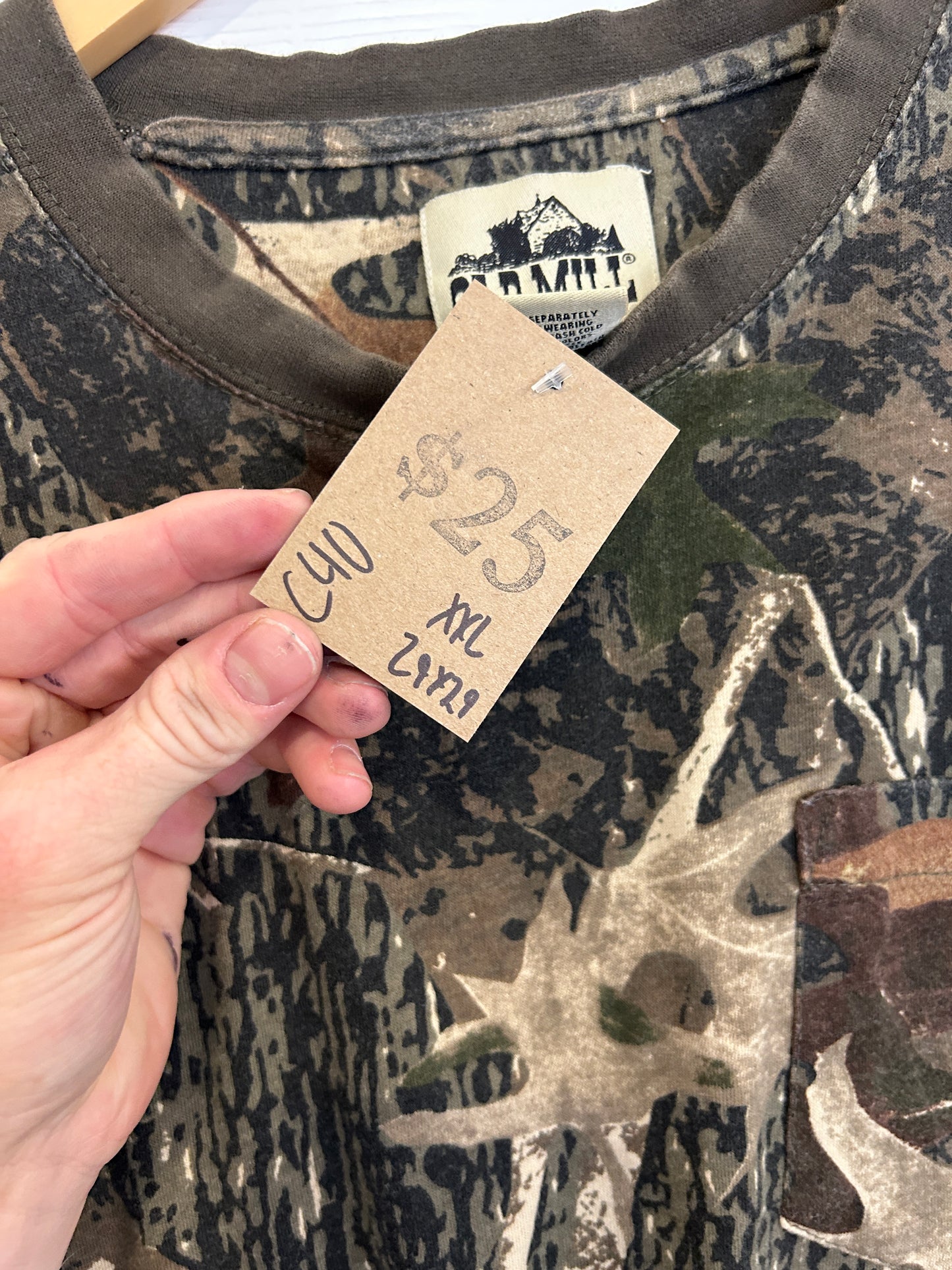 Camo longsleeve - XXL
