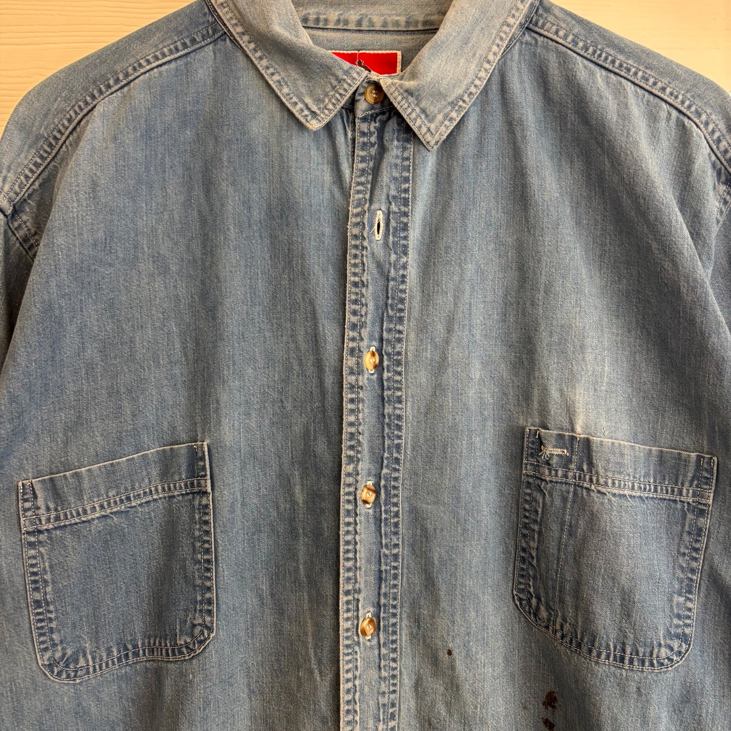 Vintage Marlboro Denim Overshirt XL