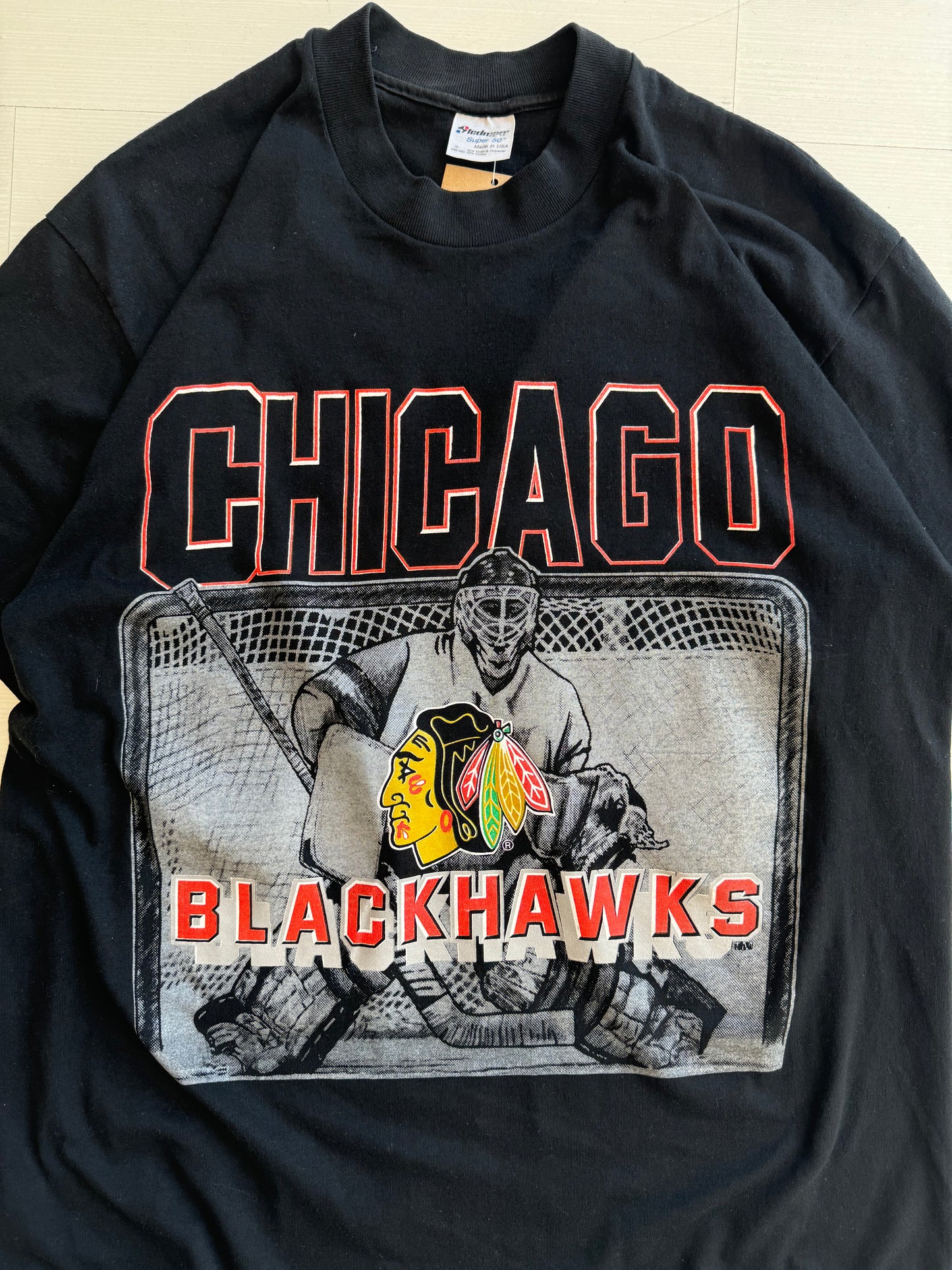 Vintage Blackhawks Tee