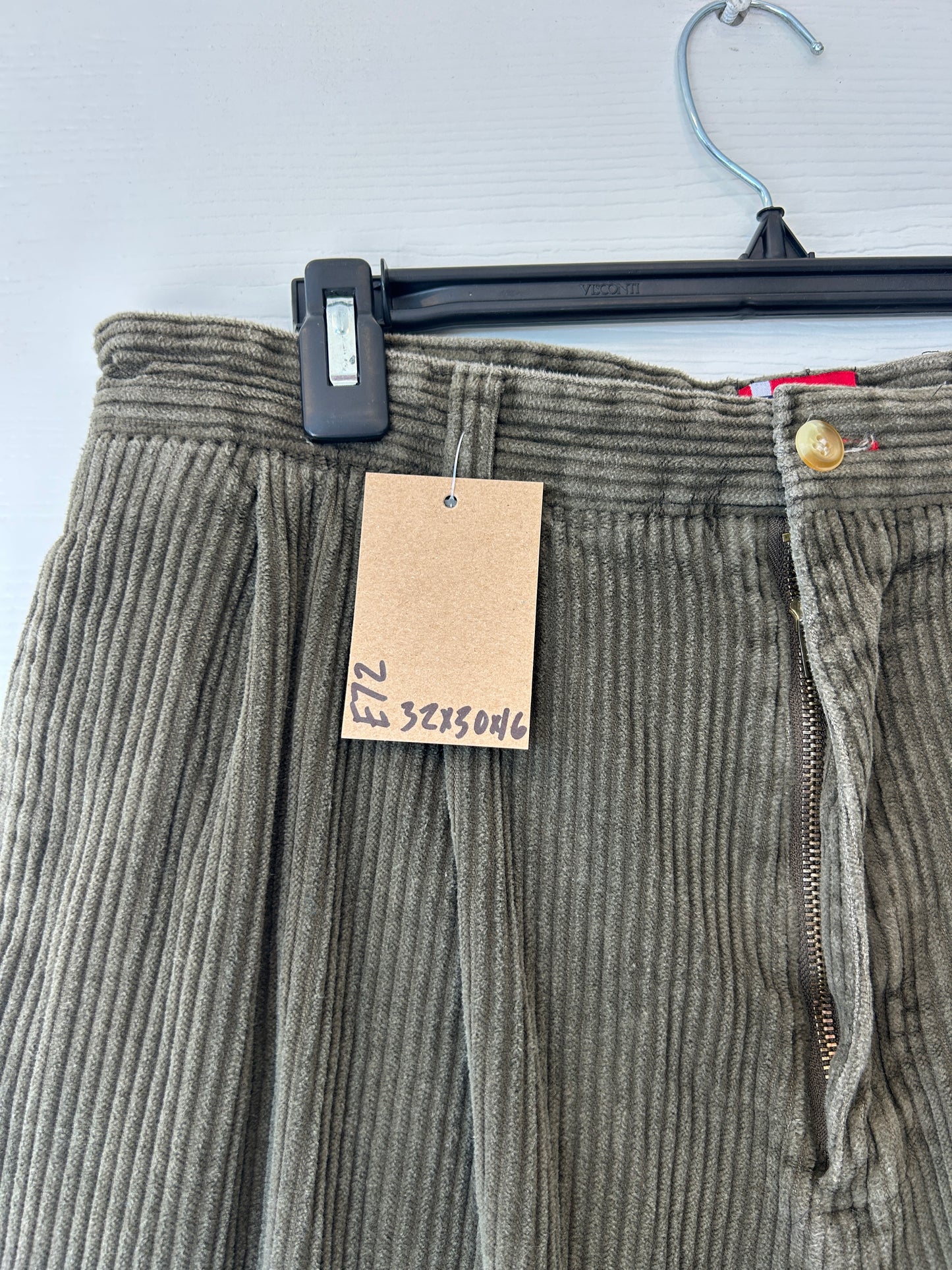 Baggy corduroy golf pants - 32