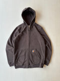 Vintage Brown Carhartt zip-up hoodie