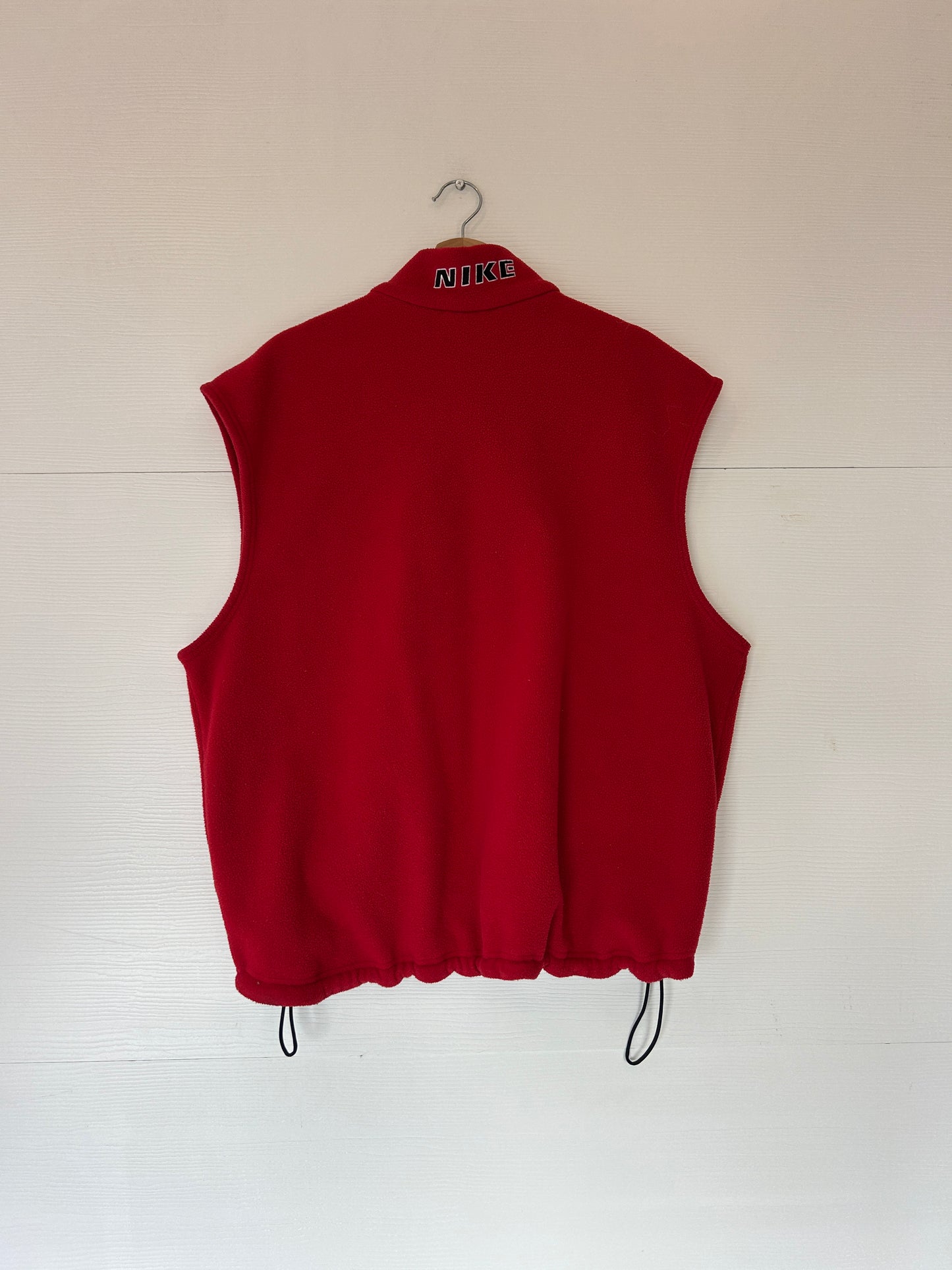 Sunday red nike fleece vest - XL
