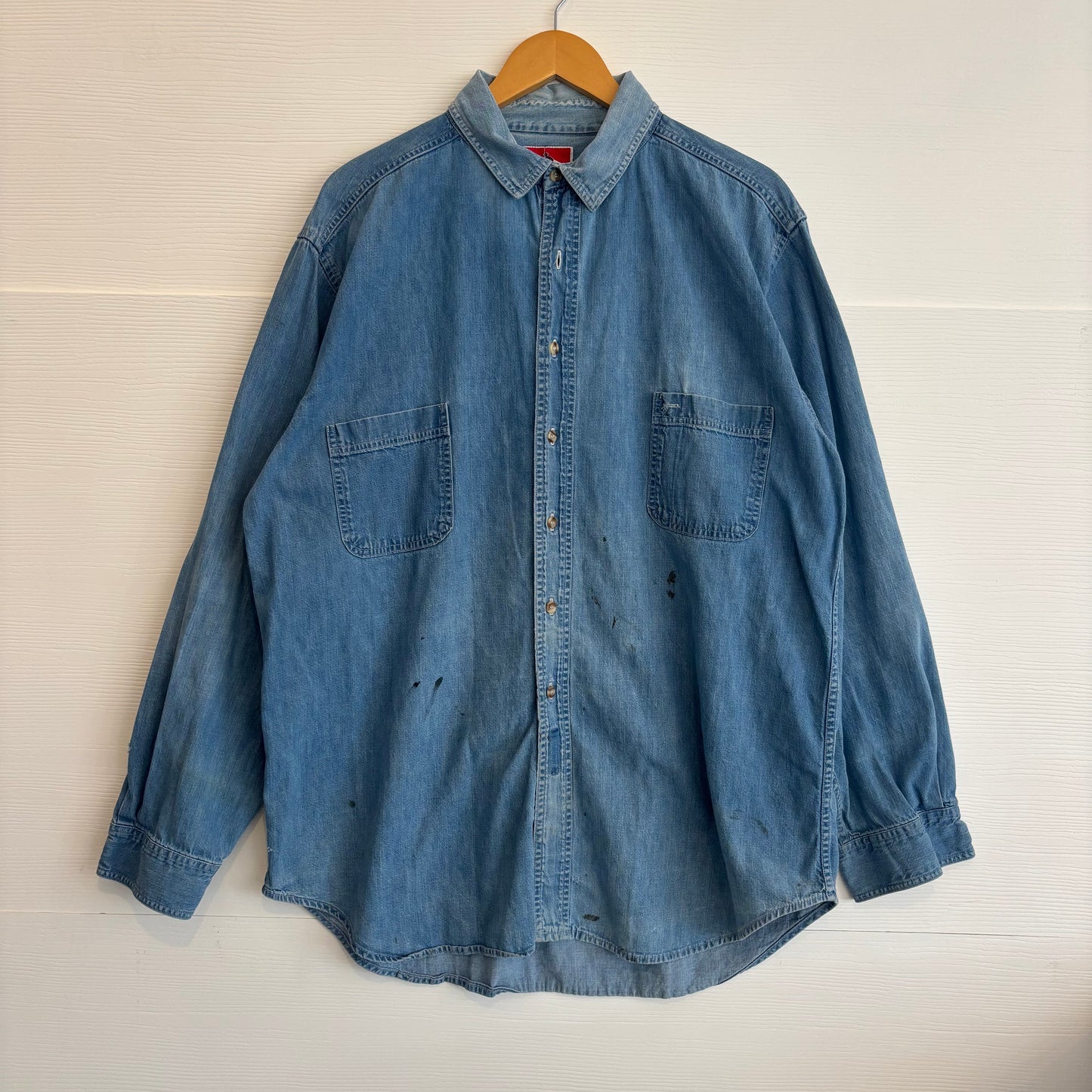 Vintage Marlboro Denim Overshirt XL
