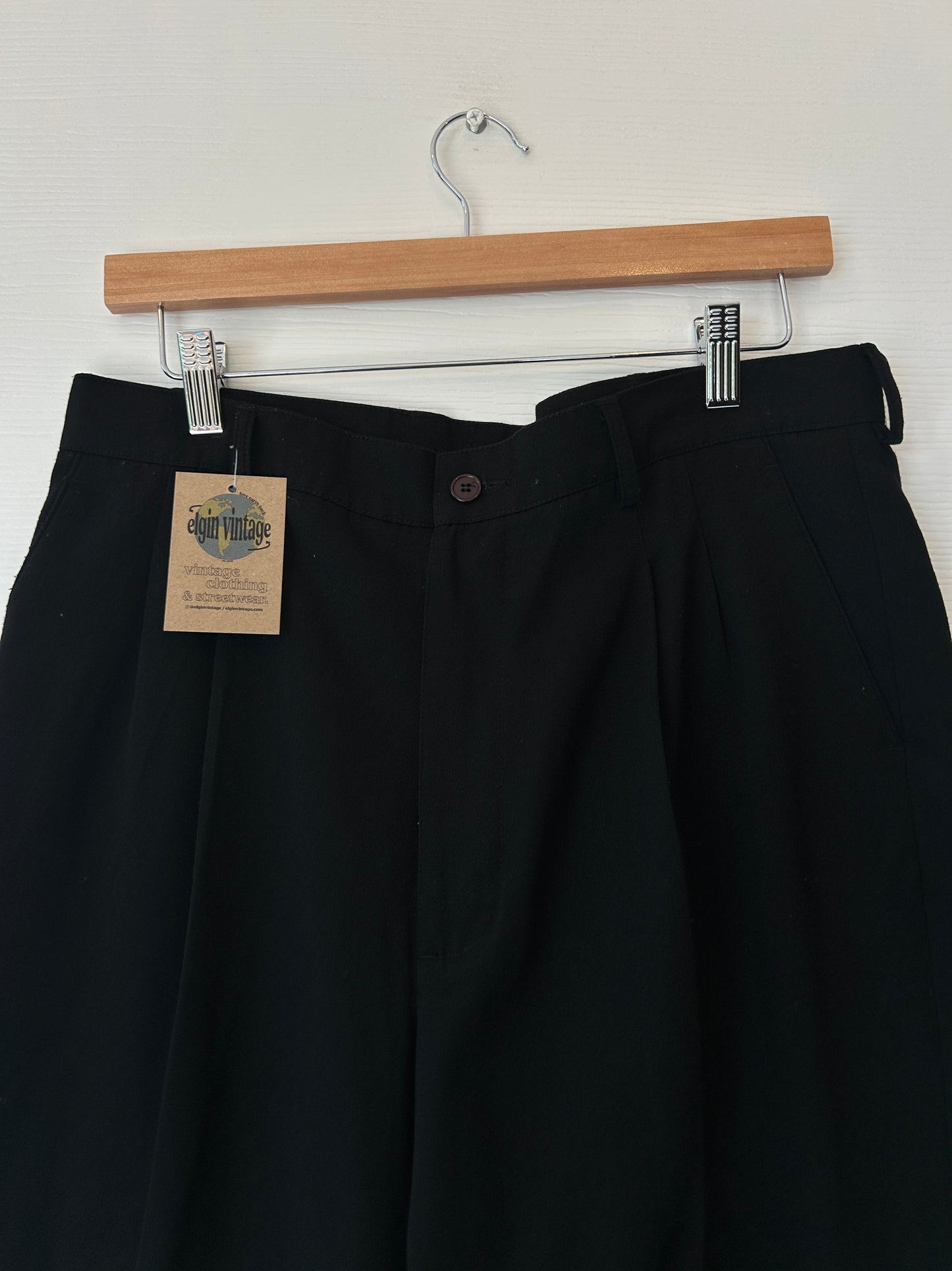 Black pleated golf pants - 33￼
