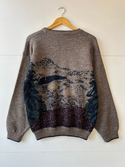 Golf knit sweater - M