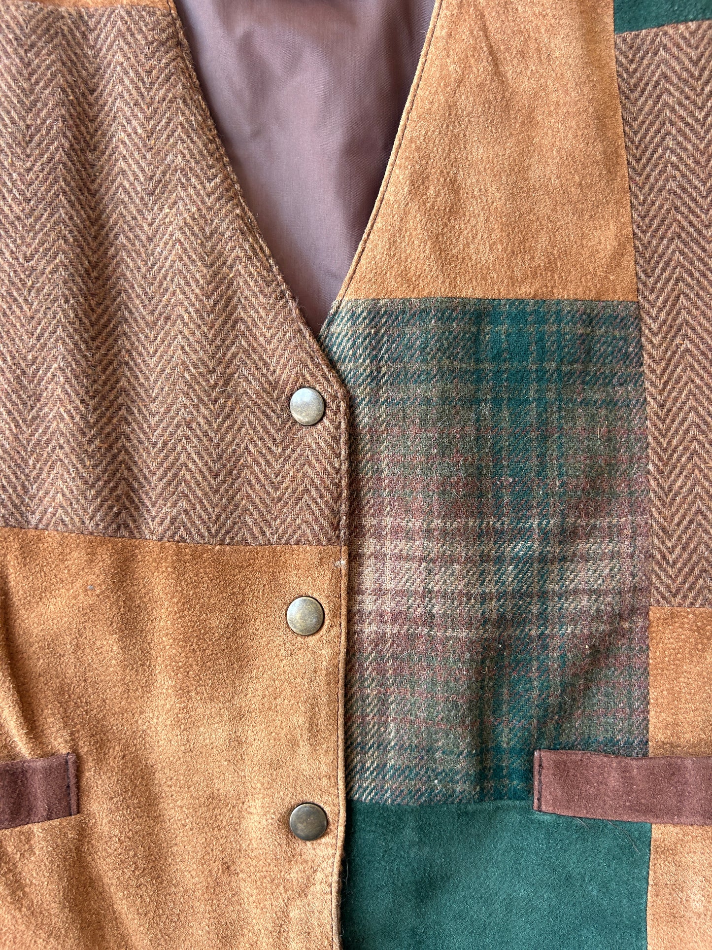 Brandon Thomas cut & sew vest - XL