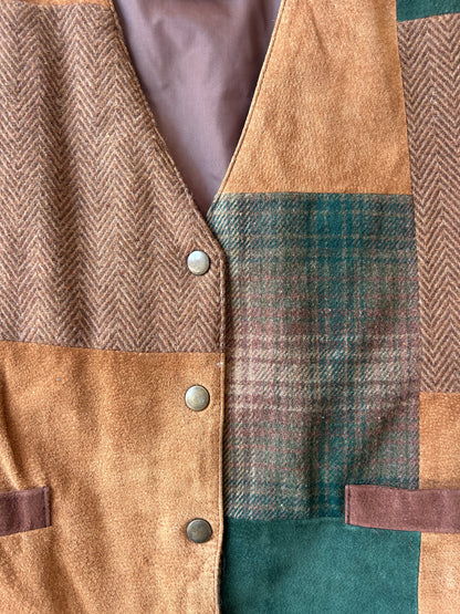 Brandon Thomas cut & sew vest - XL