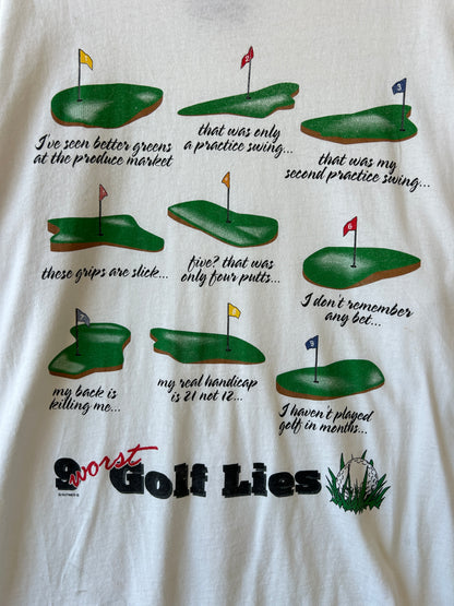 9 golf lies tee - XL