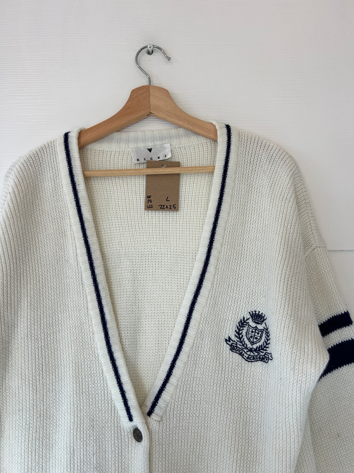 Royal academy golf cardigan - L