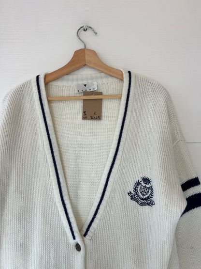 Royal academy golf cardigan - L