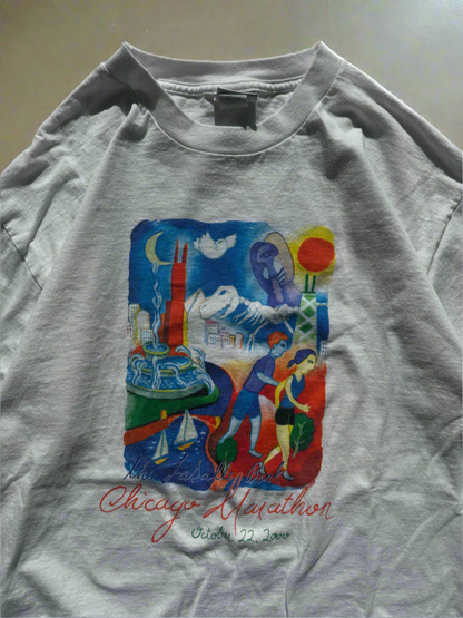 Vintage New Balance Chicago Marathon T-Shirt