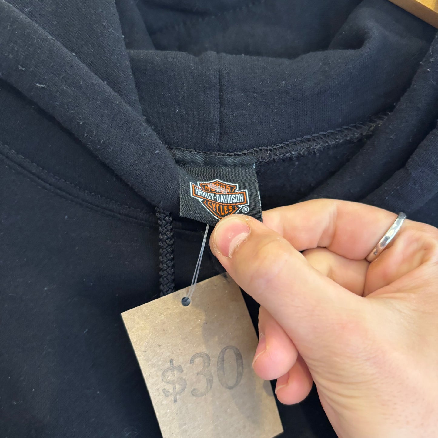 Vintage Harley Davidson Hoodie - XL