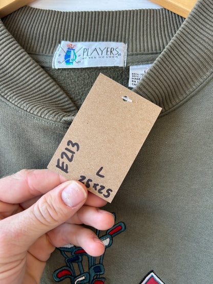Players golf bag crewneck - L