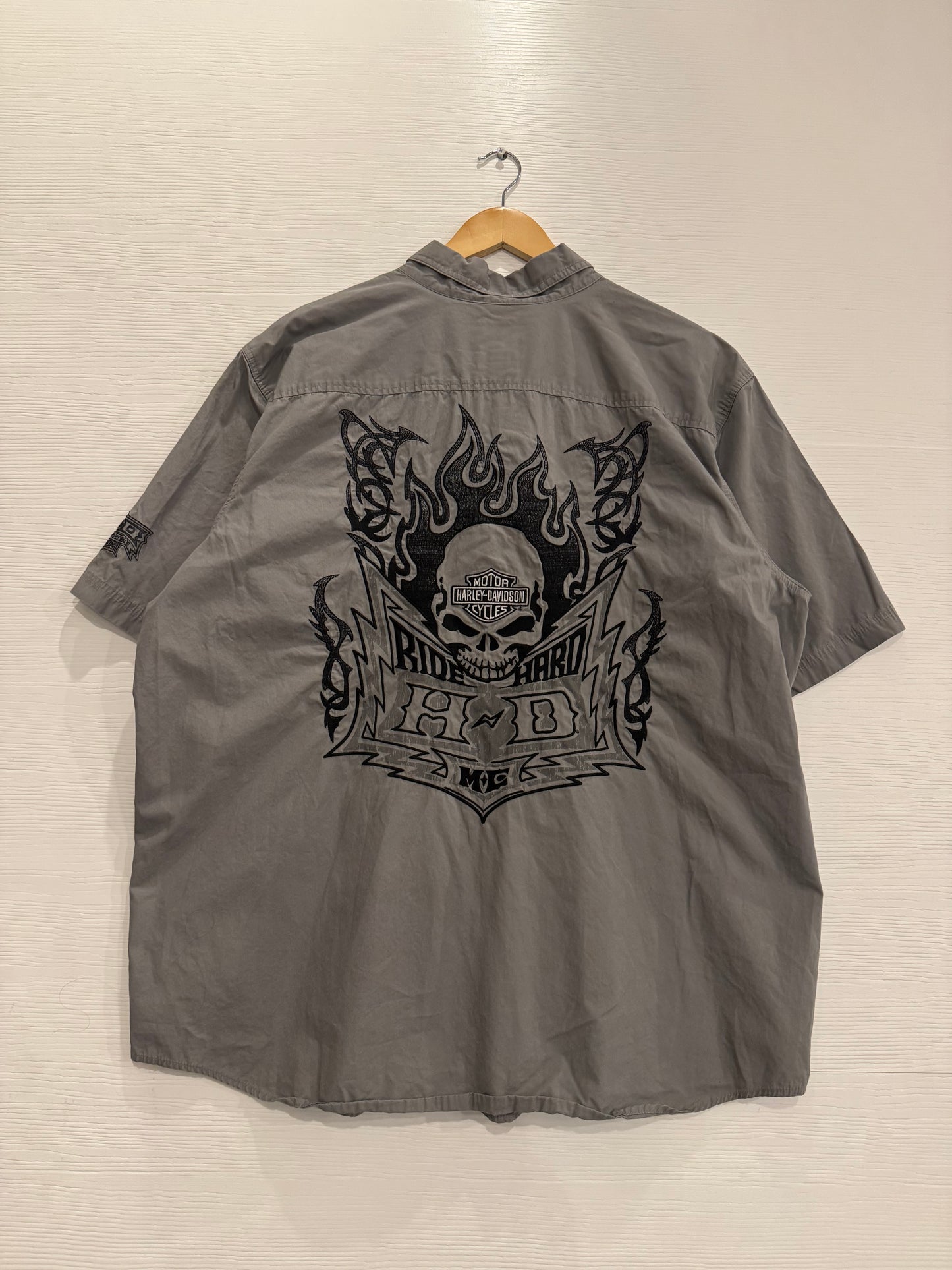 vintage Harley-Davidson button-up - XXL