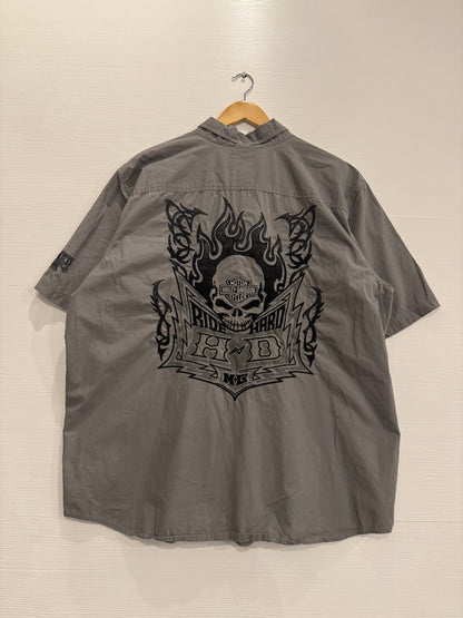 vintage Harley-Davidson button-up - XXL