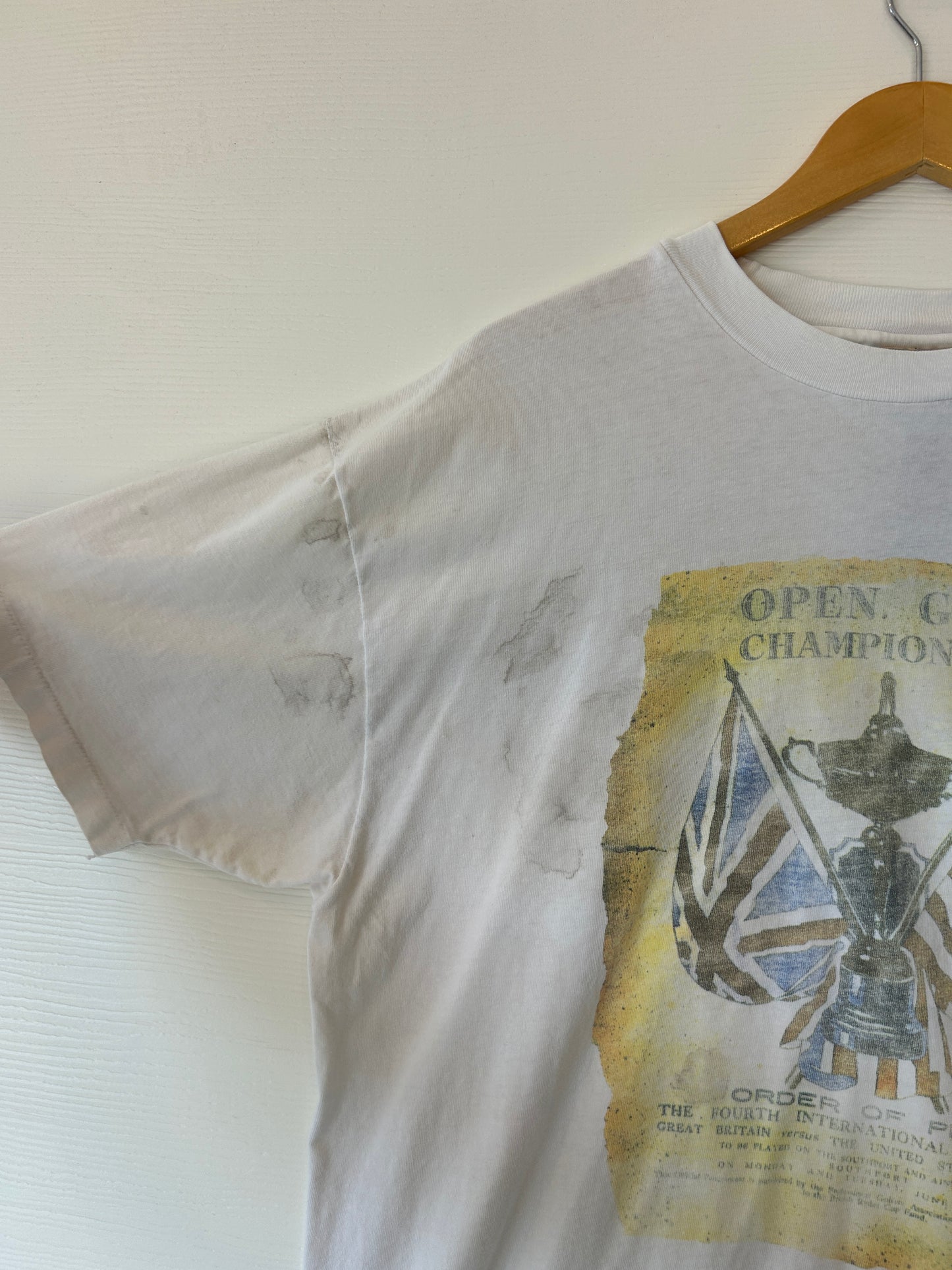 Open golf championship tee - XL