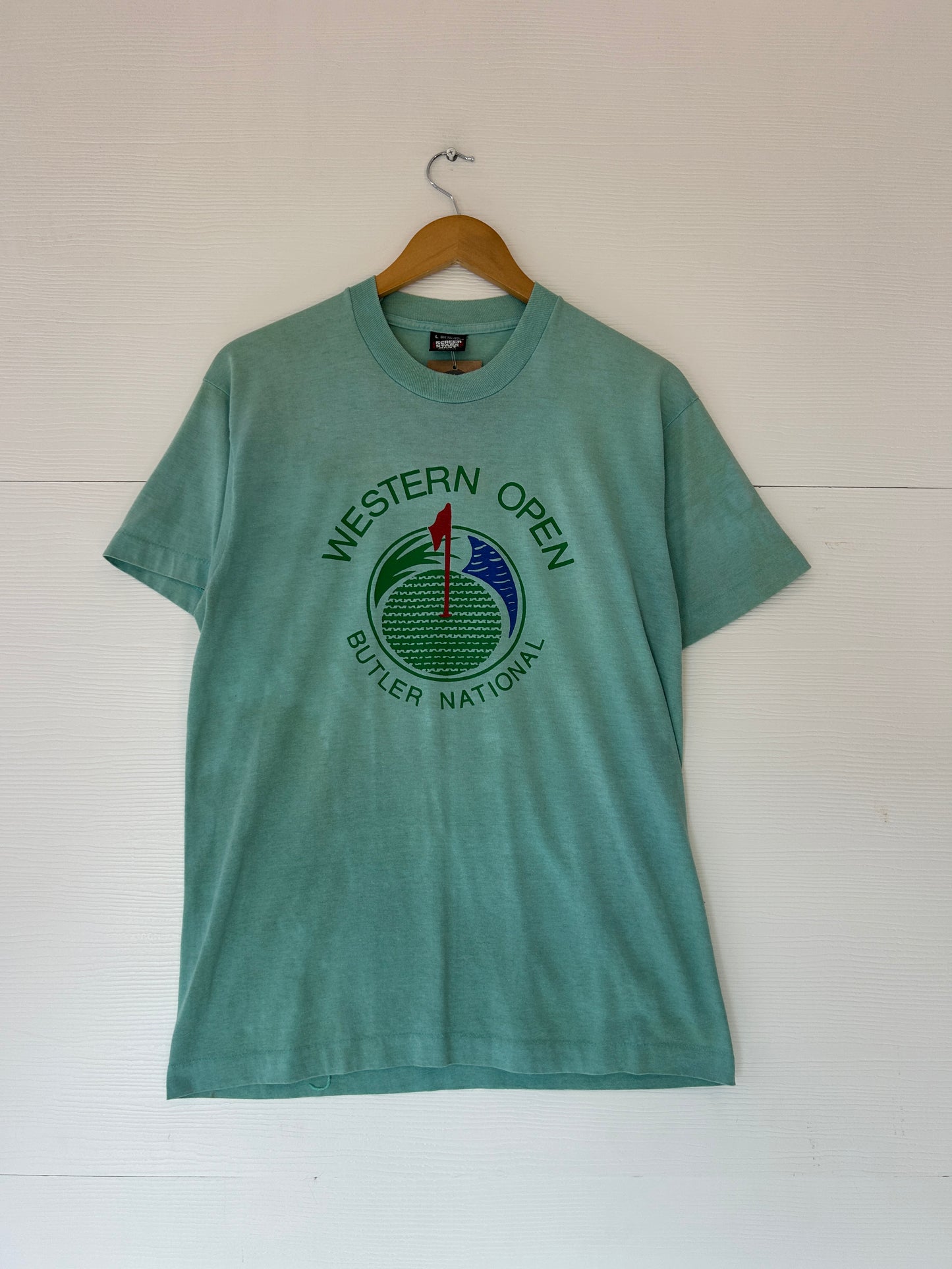 Western open tee - L