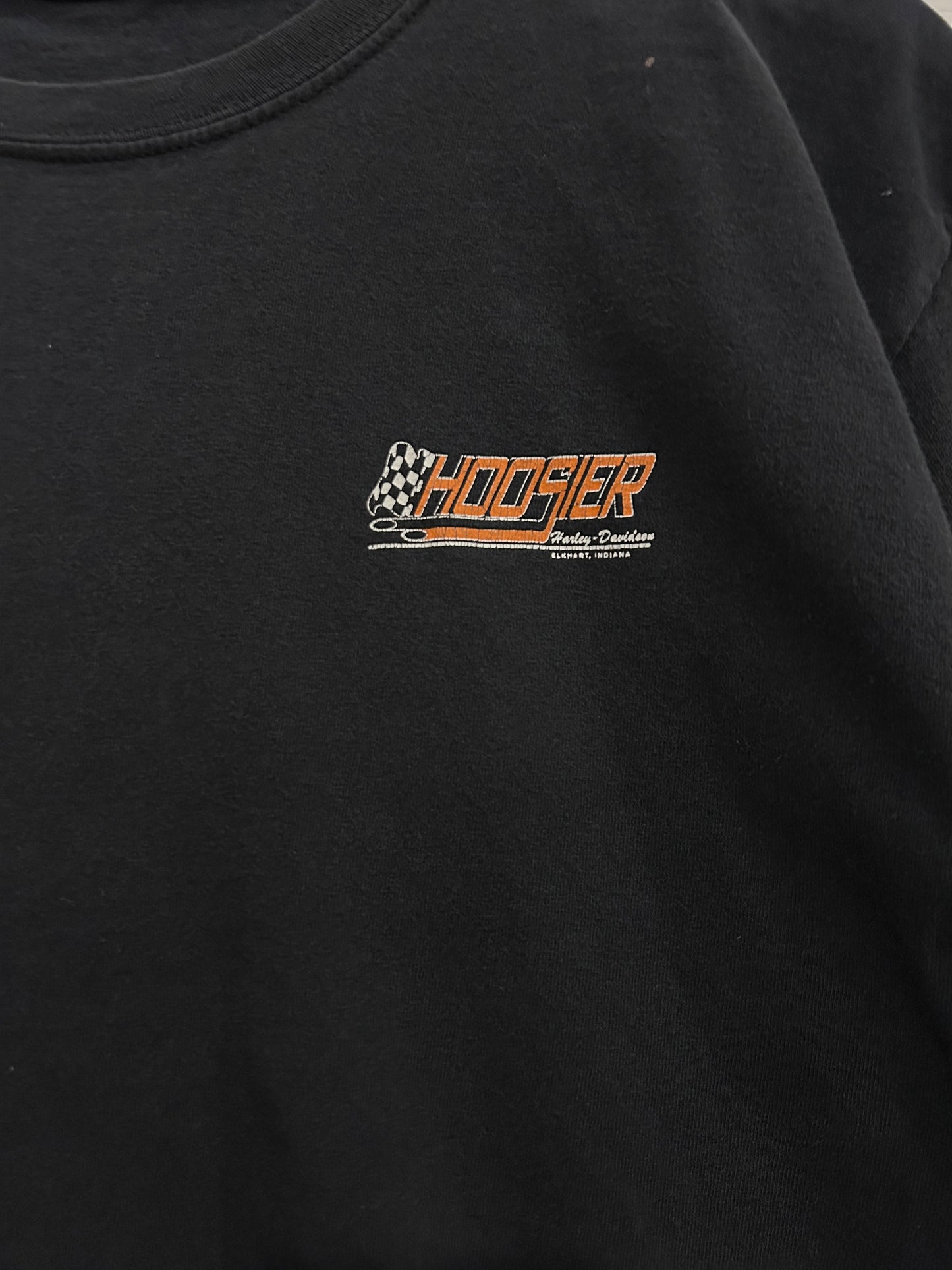 Y2K Hoosier Harley Davidson Tee - M