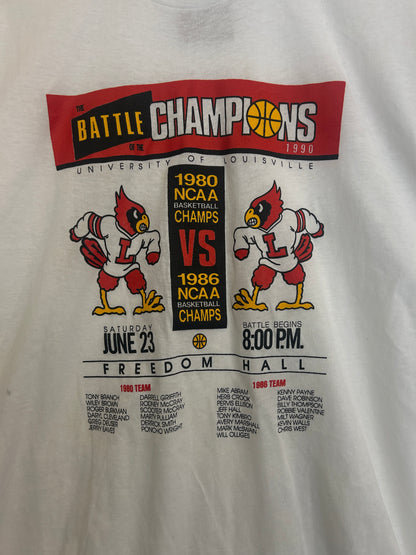 1990 ncaa Louisville shirt - XL