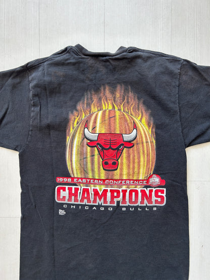 Bulls flame finals tee